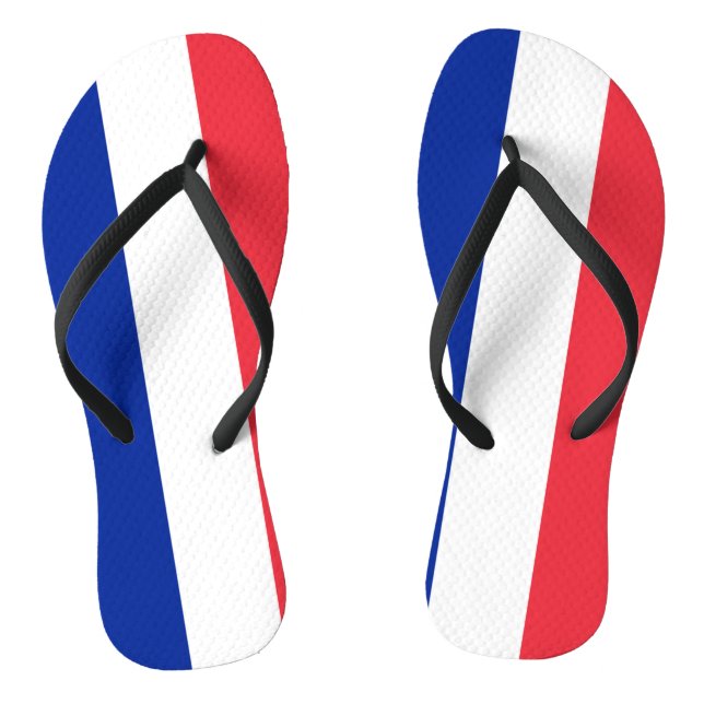 Chinelos Bandeira da França (Pé da cama)