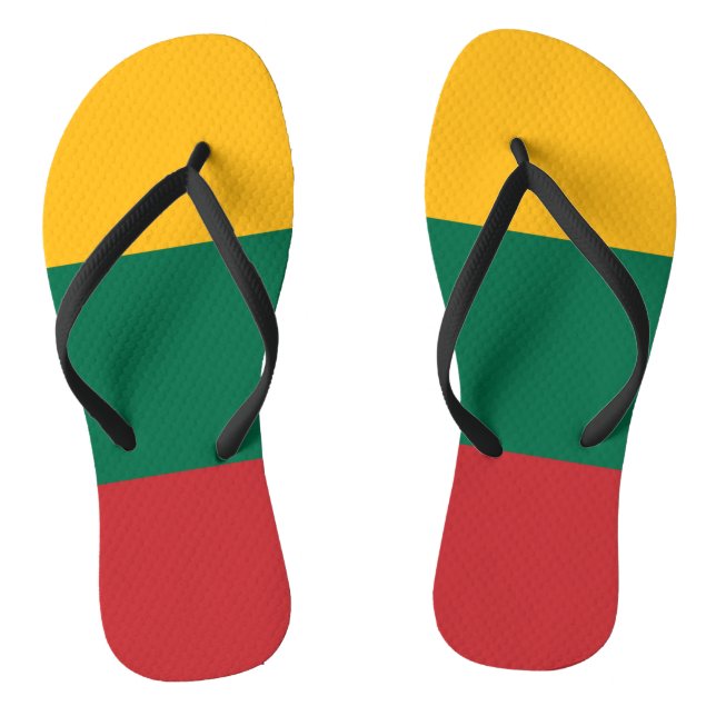 Chinelos Bandeira da Lituânia (Pé da cama)