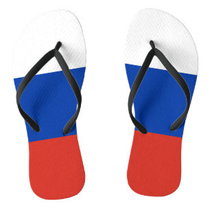 Chinelos Bandeira da Rússia