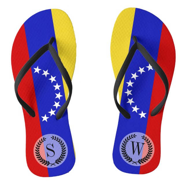 Chinelos Bandeira da Venezuela (Pé da cama)