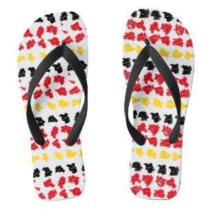 Chinelos Bandeira dos Estados Alemães