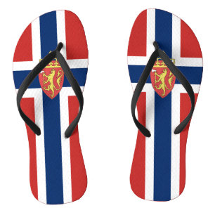 Chinelos Bandeira norueguesa