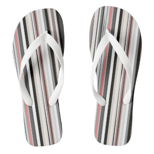 Chinelos Banhas de Abstrato e de pêssego