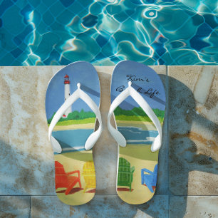 Chinelos Beach Life Personalizada