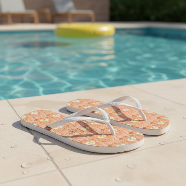 Chinelos Bear Flip Flops (Criador carregado)