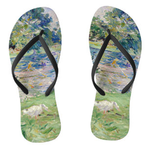 Chinelos Berthe Morisot - Menina num Barco com Gansos