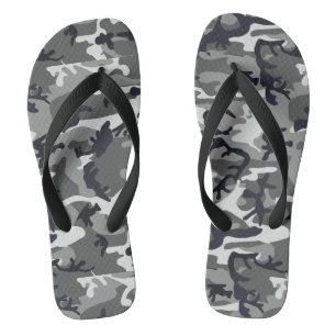 Chinelos Black Camo