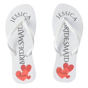Chinelos Bridesmaid Beach Wedding Equipe da Noiva