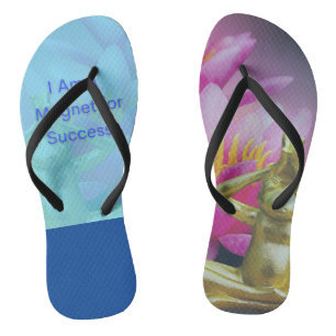 Chinelos BuddhaTodayV3.b #1 'Caminhe em Paz' Original c/C
