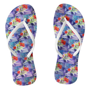 Chinelos Buldogue Francês Puppy Em Um Folheto, Pé