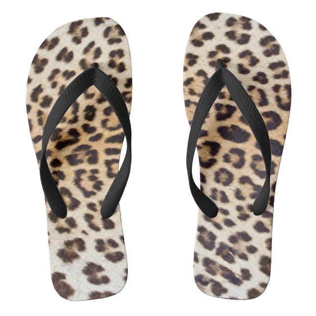 Chinelos Cabelo-leopardo (Pé da cama)