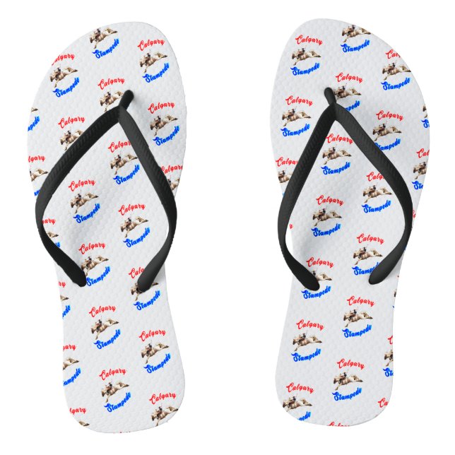 Chinelos Calgary Canadá Cavalos Julho Cavaleiros Rodeio de  (Pé da cama)