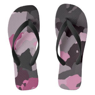 Chinelos camo rosa