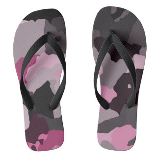 Chinelos camo rosa