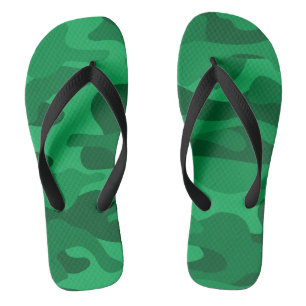 Chinelos Camo verde-branco espanhol