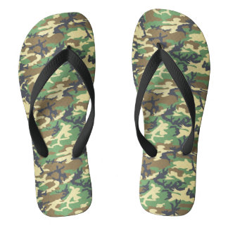 Chinelos Camuflados Florestais Old School