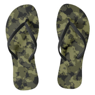 Chinelos Camuflagem estilo militar