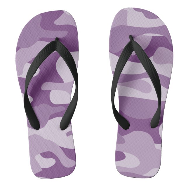 Chinelos Camuflagem Monocor Lilás (Pé da cama)