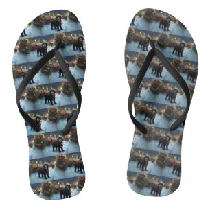 Chinelos Cão de Água - Natal - Estação Festiva Portuguesa