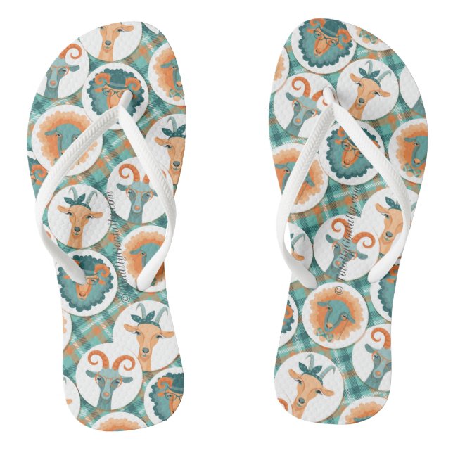 Chinelos Caprinos do hipster | por TotallyGoatally™ (Pé da cama)