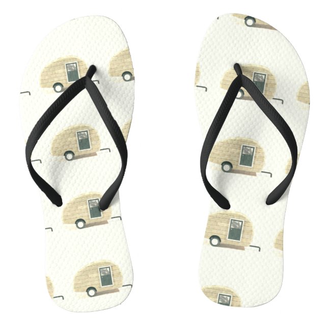 Chinelos Caravana do cigano do reboque da lágrima do (Pé da cama)