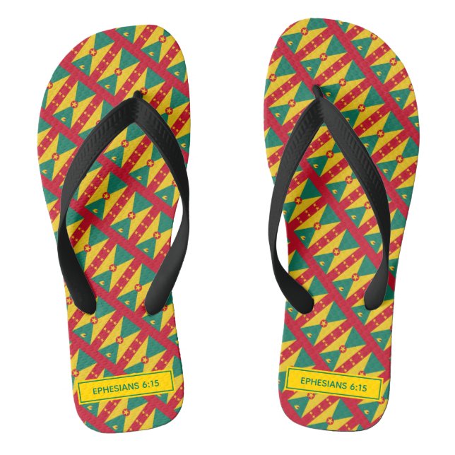 Chinelos Carnaval Patriótico Personalizado de Escritura de  (Pé da cama)