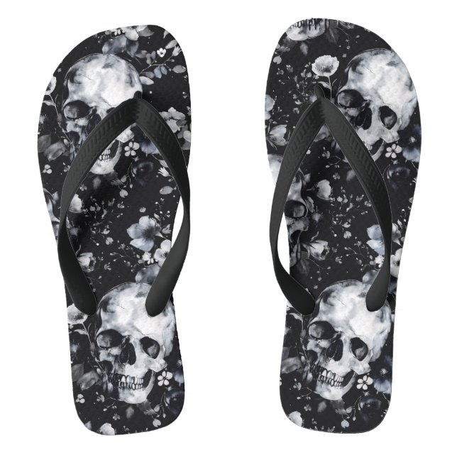 Chinelos Células do Jardim Gótico e Gótico Floral Verão (Pé da cama)