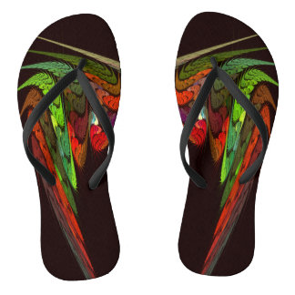 Chinelos Chameleon Abstrato Art