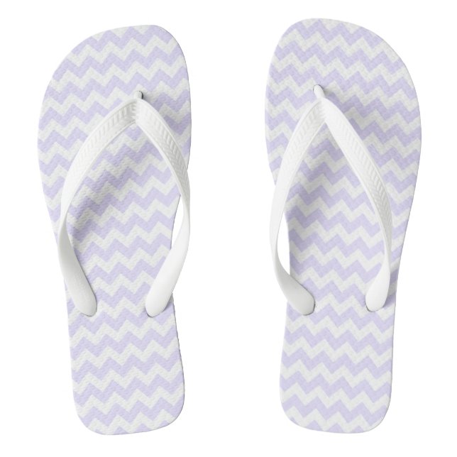Chinelos Chevron Roxo (Pé da cama)