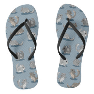 Chinelos Chinchilla Pattern