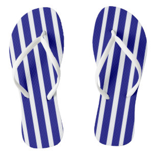 Chinelos Chinelos, faixa azul e branca