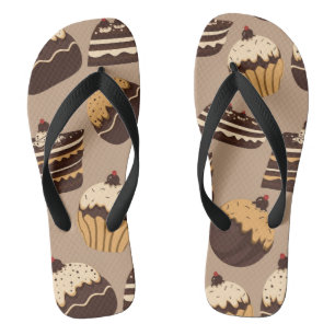 Chinelos Chocolate e pastas 3