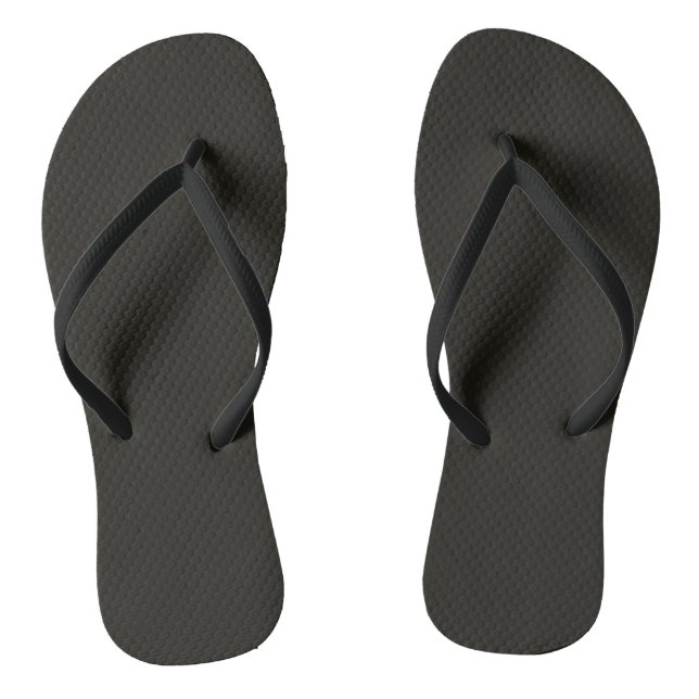 Chinelos Chocolate preto (cor sólida) (Pé da cama)