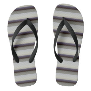 Chinelos Cinzas de safra branca