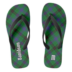 Chinelos Clan Davidson Tartan