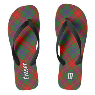 Chinelos Clan Fraser Tartan