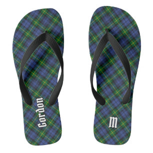 Chinelos Clan Gordon Tartan