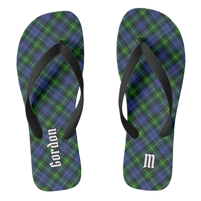 Chinelos Clan Gordon Tartan (Pé da cama)