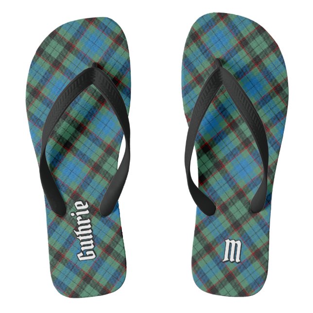 Chinelos Clan Guthrie Tartan (Pé da cama)