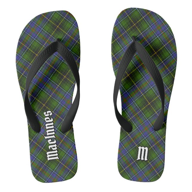 Chinelos Clan MacInnes Tartan (Pé da cama)