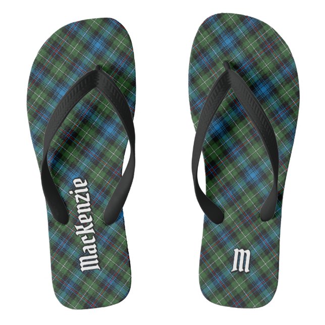 Chinelos Clan MacKenzie Tartan (Pé da cama)