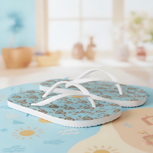 Chinelos Cleo Flip Flops (Criador carregado)