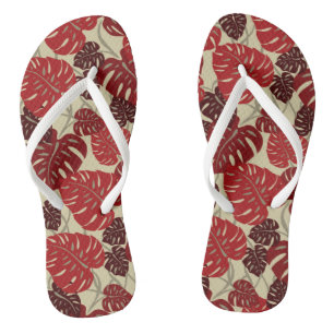 Chinelos Cliff Hanger Havaiana Monstera Leaf