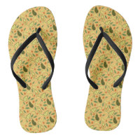 Coleção de padrões da cesta de fruta - Avocado