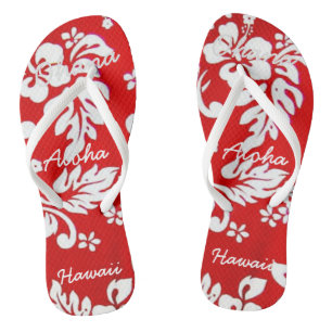 Chinelos Coleção Hawaii Aloha - Senhoras