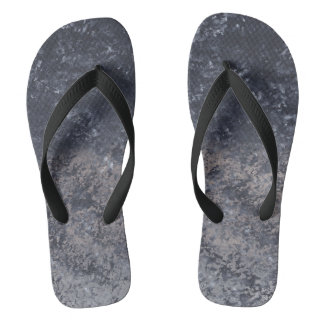 Chinelos com Misturas Abstratas Preto Cinza Bege B