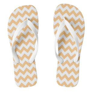 Chinelos com Padrão Chevron