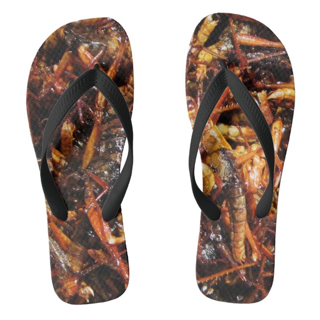 Chinelos Comida asiática de gafanhoto (Takkataen Thot) (Pé da cama)