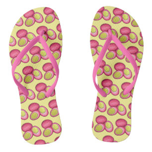 Chinelos COMIDA Holandesa Picada Duro Picada Ovos de Beterr