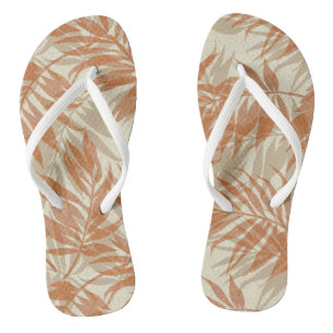 Chinelos Coordenadas do Spa Tropical - Areca Palms Havaiano